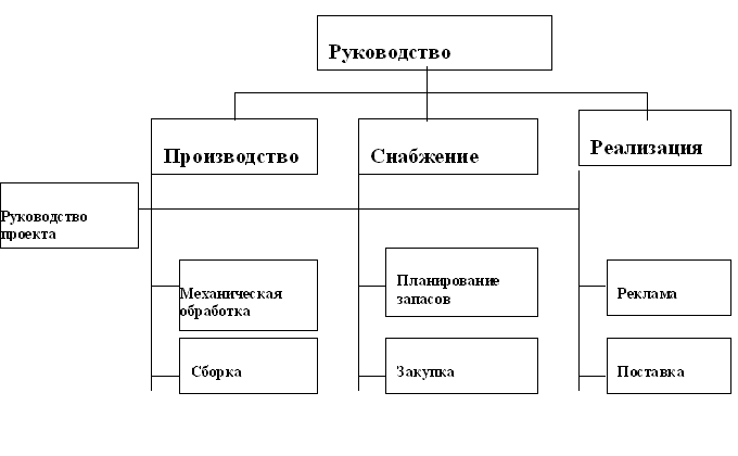 Проектная структура управления